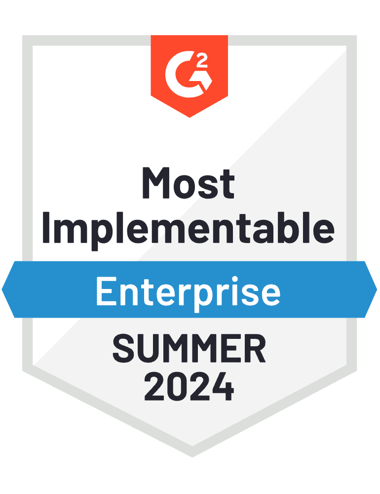G2 Most Implementable Summer 2024